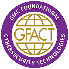 GIAC Foundational Cybersecurity Technologies (GFACT)
